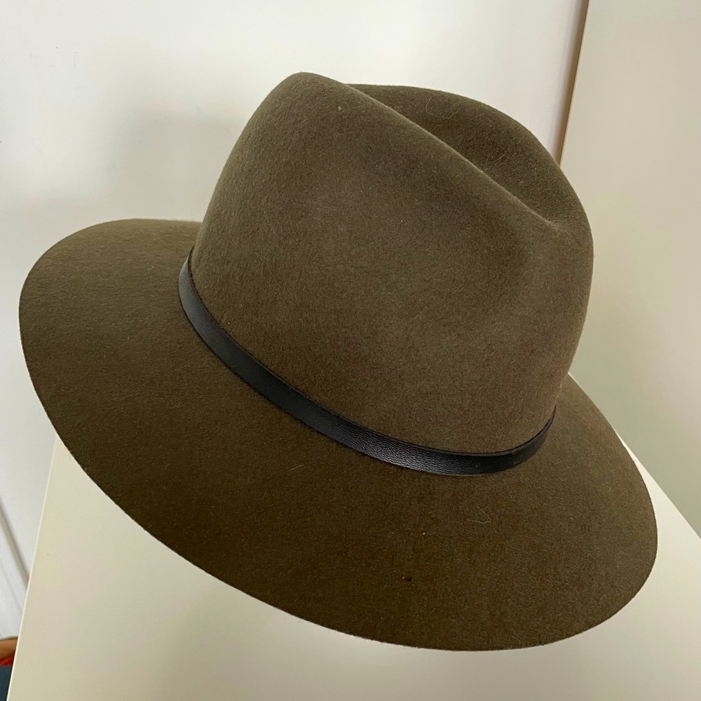 Felt Hat with Black Band size 22 1/4 inches